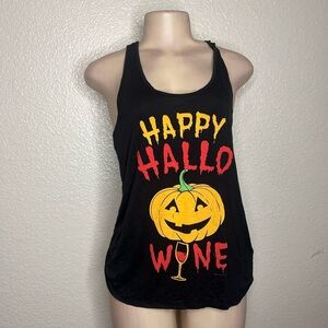 Black Halloween Racerback Tank Top
